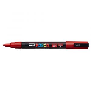 Caneta Posca PC-3M 0.9–1.3 mm Ponta Fina (Unidade)