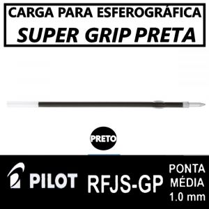 Carga para Caneta Esferográfica Super Grip Ponta Média 1.0mm (Unidade)