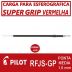 Carga para Caneta Esferográfica Super Grip Ponta Média 1.0mm (Unidade)