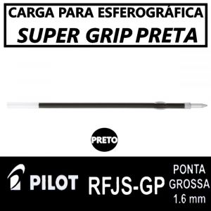 Carga Para Caneta Esferográfica Super Grip Ponta Grossa 1.6mm (Unidade)