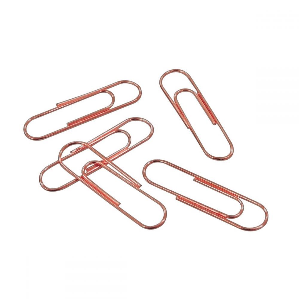 CLIPS 28MM OURO ROSE 120 UNIDADES - TILIBRA