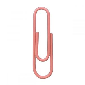 CLIPS 28MM ROSA PASTEL 120 UNIDADES - TILIBRA