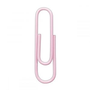 CLIPS 28MM ROSA PASTEL 120 UNIDADES - TILIBRA