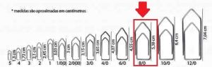 Clips Aço Galvanizado Linha Leve n° 8/0 - c/ 170 unidades