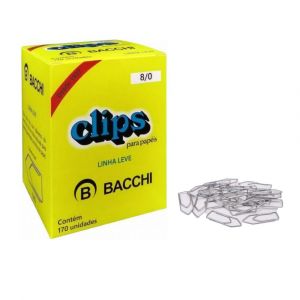 Clips Aço Galvanizado Linha Leve n° 8/0 - c/ 170 unidades