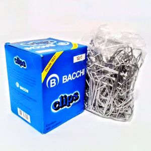 Clips Para Papel Galvanizados S 12/0 C/ 105 Unidades - 500g