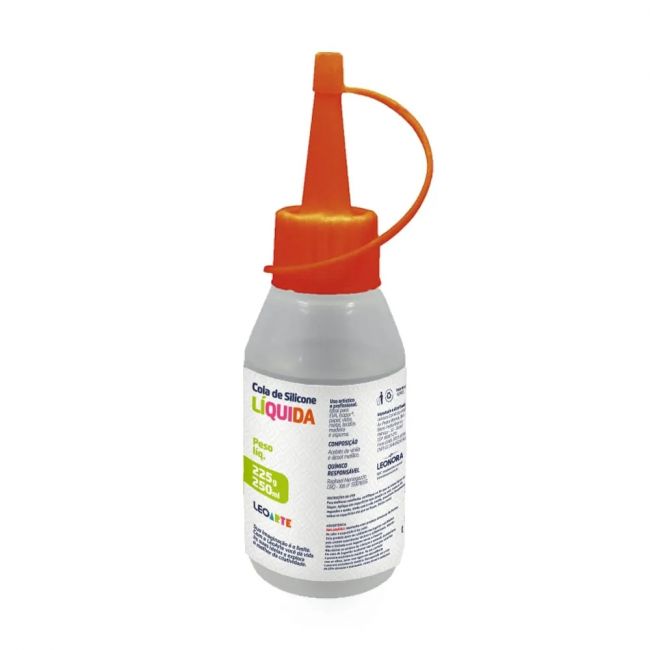 Cola de Silicone Líquida 250ml Leonora