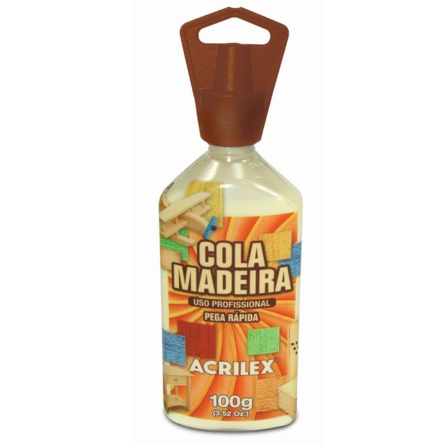 Cola Madeira Acrilex 100g (Unidade)