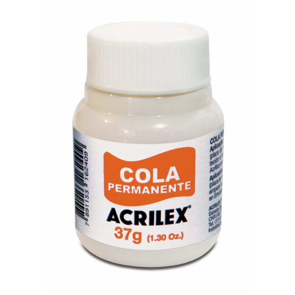 Cola Permanente Acrilex 37g (Unidade)