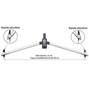 COMPASSO TRIDENT 9003 SIMPLES