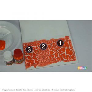 Kit Craquelex Color com 2 Frascos de 37ml - Marrom