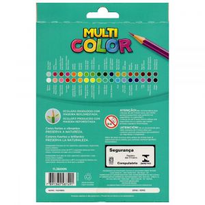 EcoLápis de Cor Multicolor - 36 Cores