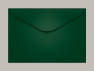 ENVELOPE CARTA 114 X 162 MM VERDE BRASIL