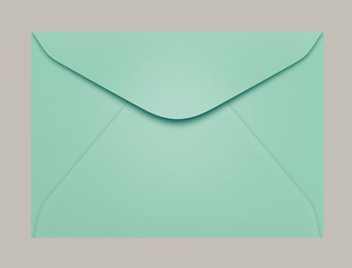 ENVELOPE CARTA 114 X 162 MM VERDE CLARO TAHITI