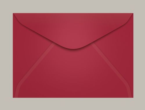 ENVELOPE CARTA 114 X 162 MM VERMELHO PEQUIM