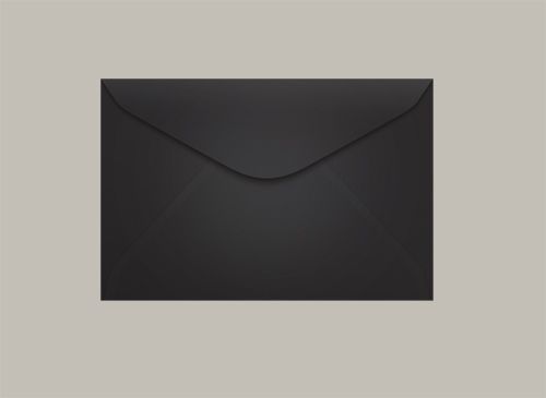 ENVELOPE CARTA 114 X 162MM PRETO LOS ANGELES