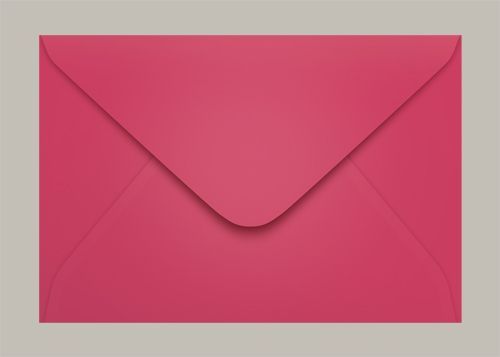 ENVELOPE CONVITE 160 X 235 MM COR ROSA CANCUN