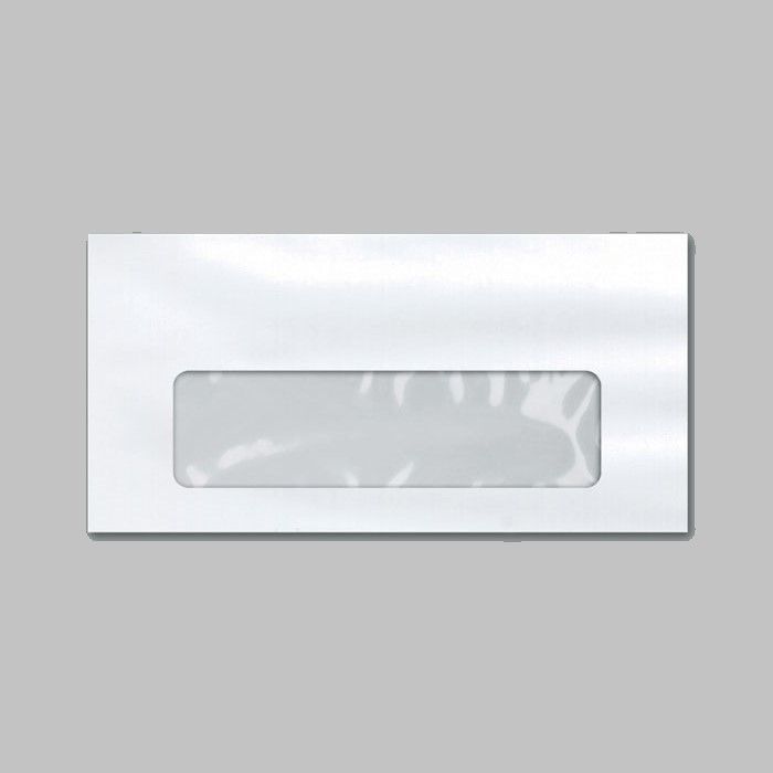 Envelope Ofício com Janela 75g 114 x 229 mm - Branco