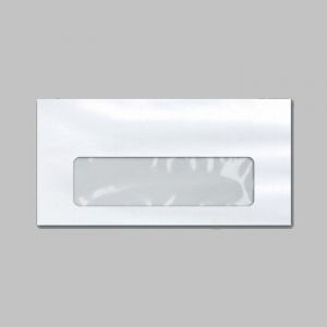 Envelope Ofício com Janela 75g 114 x 229 mm - Branco