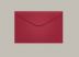 ENVELOPE VISITA 72 X 108 MM VERMELHO PEQUIM