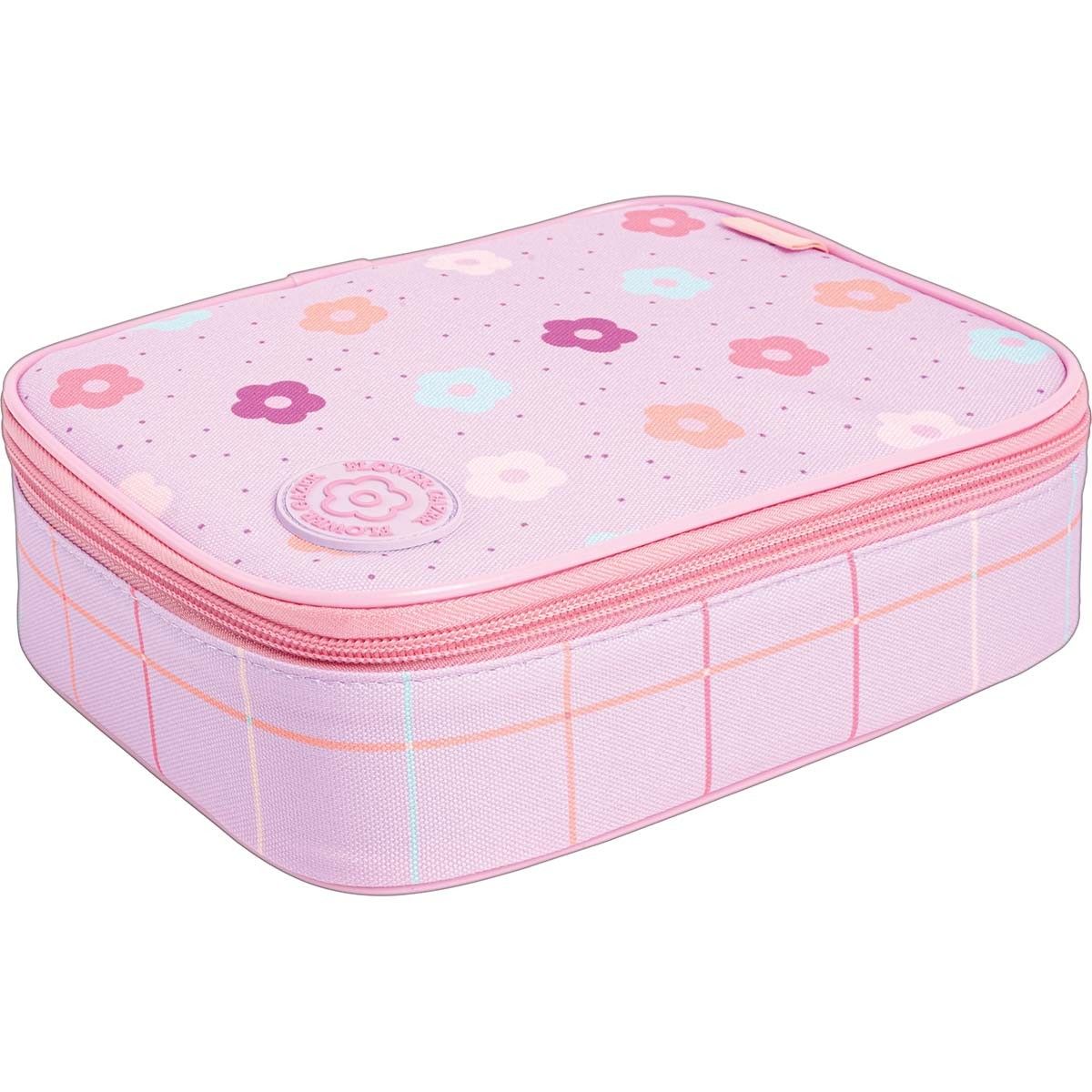 Estojo Box Académie Floral Tilibra