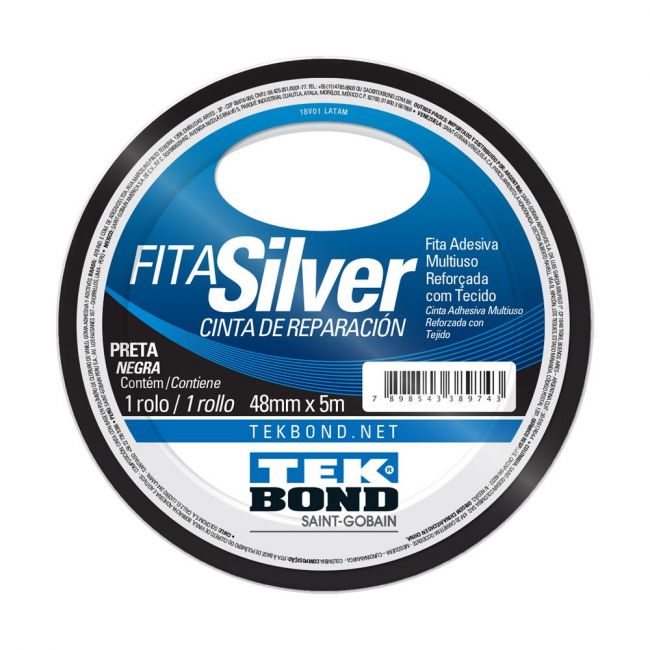 FITA SILVER PRATA 48MMX5M