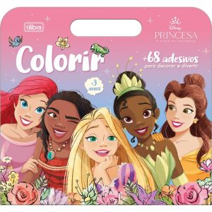 Álbum para Colorir Maleta Princesas 8 Folhas