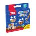 Giz De Cera Jumbo Triangular Tons de Pele - 12 Cores