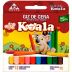 Giz de Cera Koala 12 Cores