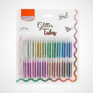 Glitter Tubes - BRW - 20 Cores