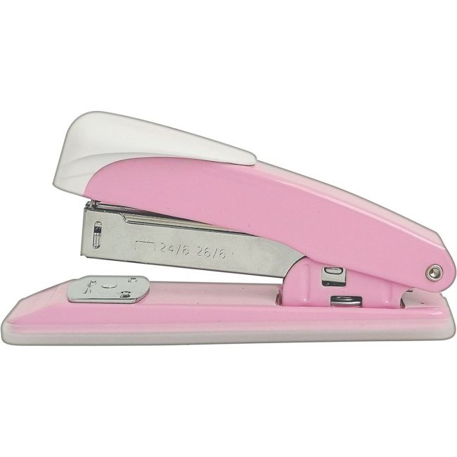 Grampeador 20 Folhas de Mesa G106 Rosa Tilibra