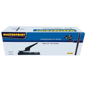 Grampeador de Metal - Masterprint MP 390 - Até 100 Folhas