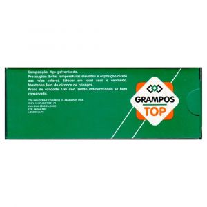 Grampo 26/6 Galvanizado Top - 5000 Unidades