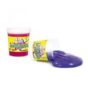 Kimeleka Slime Acrilex Art Kids 180g - Sortido* (Unidade)