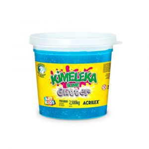 Kimeleka Slime Glitter Acrilex 180g - Sortido* (Unidade)