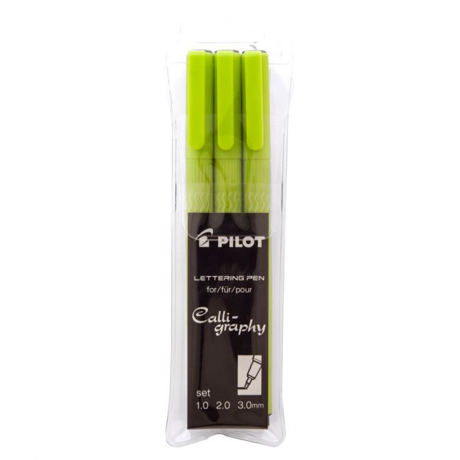 Kit 3 Canetas Pilot Lettering Pen