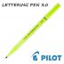 Kit 3 Canetas Pilot Lettering Pen