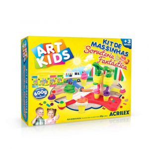 Kit de Massinhas Sorveteria Fantástica