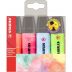 Kit Marca-textos Stabilo Boss Pastel - 4 Cores Novas