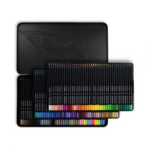 Ecolápis de Cor SuperSoft 120 Cores + Estojo de Lata Faber-Castell