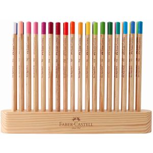 Lápis de Cor Natural Edition SuperSoft 36 Cores Faber Castell