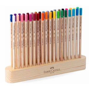 Lápis de Cor Natural Edition SuperSoft 36 Cores Faber Castell