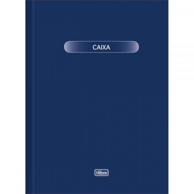 LIVRO CAIXA CAPA DURA PEQUENO 50FLS TILIBRA