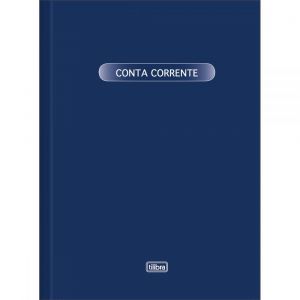 LIVRO DE CONTA CORRENTE CAPA DURA PEQUENO 100FLS TILIBRA