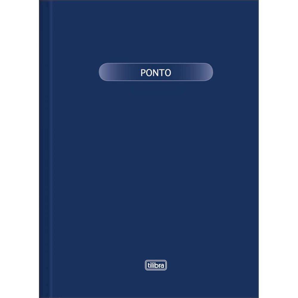 LIVRO DE PONTO CAPA DURA PEQUENO - 2 ASSINATURAS 160FLS - TILIBRA