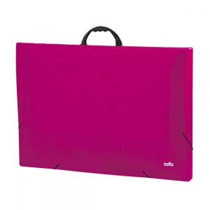 Maleta A3 DelloFine - Rosa Pink