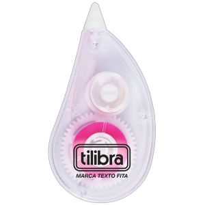 Marca Texto Em Fita Rosa 5mmx6m Tilibra