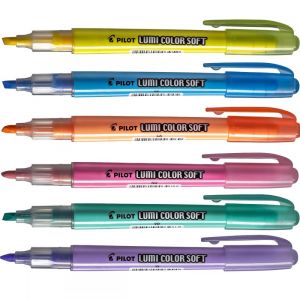 Marca-texto Pilot Lumi Color Soft - Cores Pastel (Unidade)