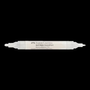 Marcador Multimark Shake & Pain Branco 713 Faber-Castell