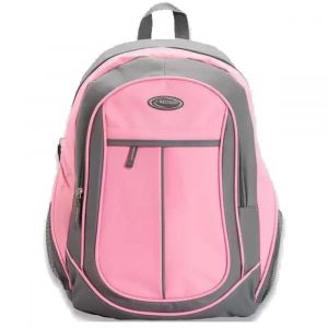 Mochila de Costas Feminina RVIX CG20432 - Rosa/Cinza